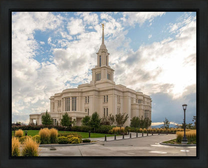 Payson Temple Golden Hour Gallery Wrap