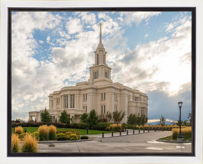 Payson Temple Golden Hour Gallery Wrap