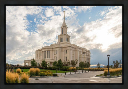 Payson Temple Golden Hour Gallery Wrap