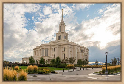 Payson Temple Golden Hour Gallery Wrap