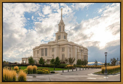 Payson Temple Golden Hour Gallery Wrap