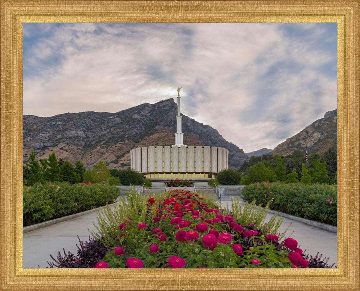 Provo Temple First Light
