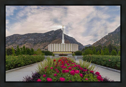 Provo Temple First Light Gallery Wrap