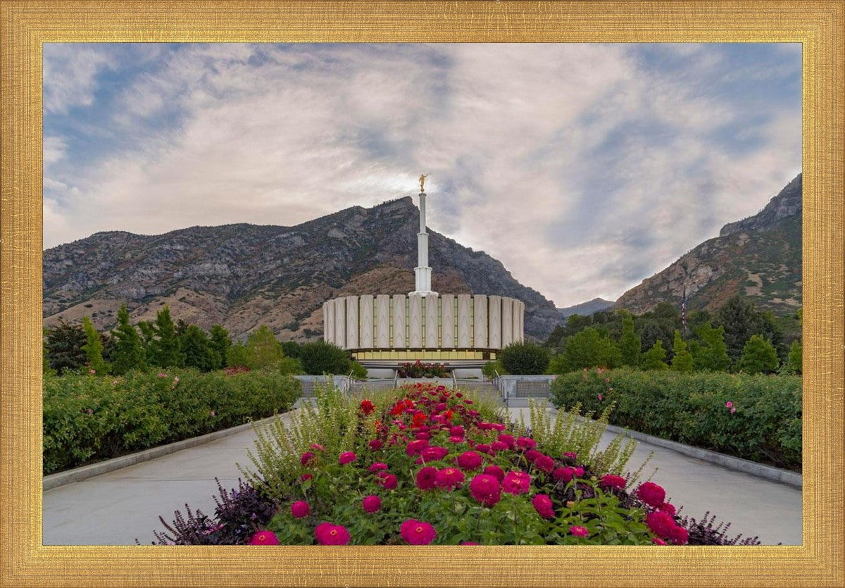Provo Temple First Light