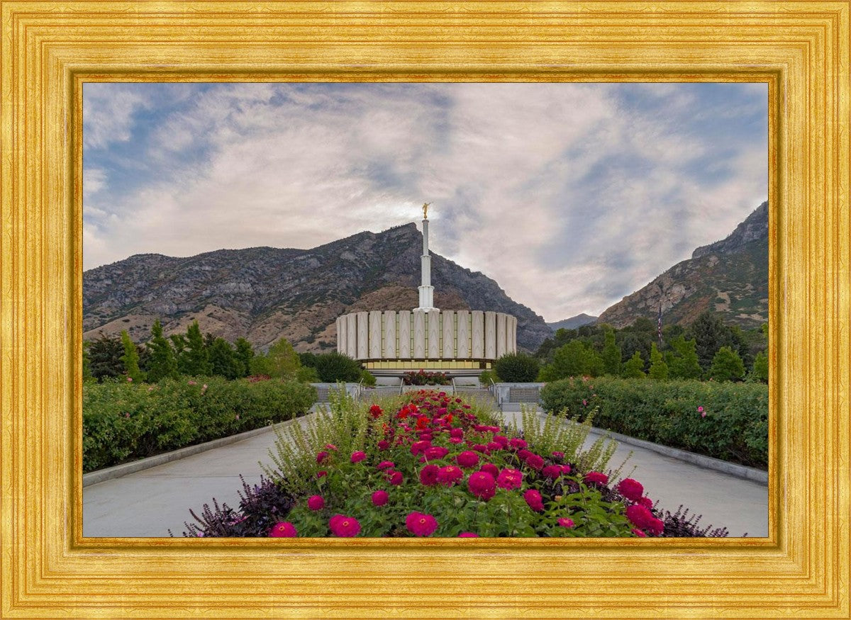 Provo Temple First Light