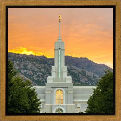 Mount Timpanogos Morning Glory (Full Vertical Version) Gallery Wrap
