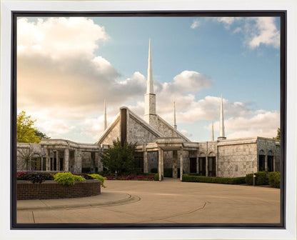 Chicago Temple Golden Foundations Gallery Wrap