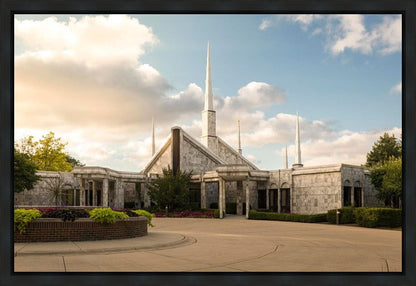 Chicago Temple Golden Foundations Gallery Wrap
