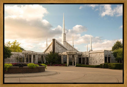Chicago Temple Golden Foundations Gallery Wrap