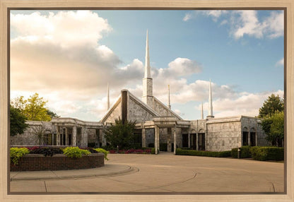 Chicago Temple Golden Foundations Gallery Wrap