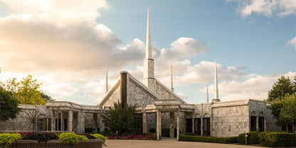 Chicago Temple Golden Foundations Gallery Wrap