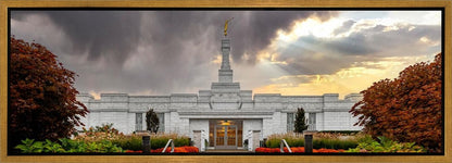 Detroit Temple Radiant Beams Gallery Wrap
