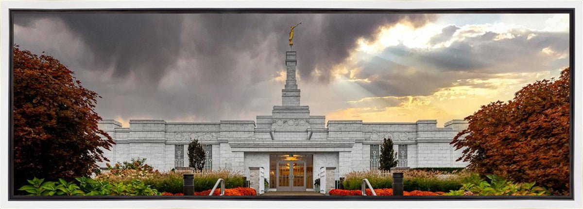 Detroit Temple Radiant Beams Gallery Wrap