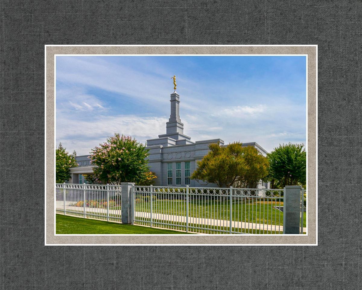 Fresno Temple Summer Afternoon