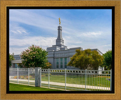 Fresno Temple Summer Afternoon Gallery Wrap