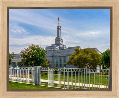 Fresno Temple Summer Afternoon Gallery Wrap