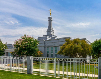 Fresno Temple Summer Afternoon Gallery Wrap