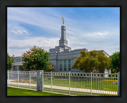 Fresno Temple Summer Afternoon Gallery Wrap