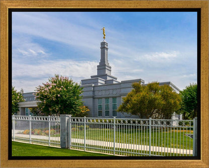 Fresno Temple Summer Afternoon Gallery Wrap