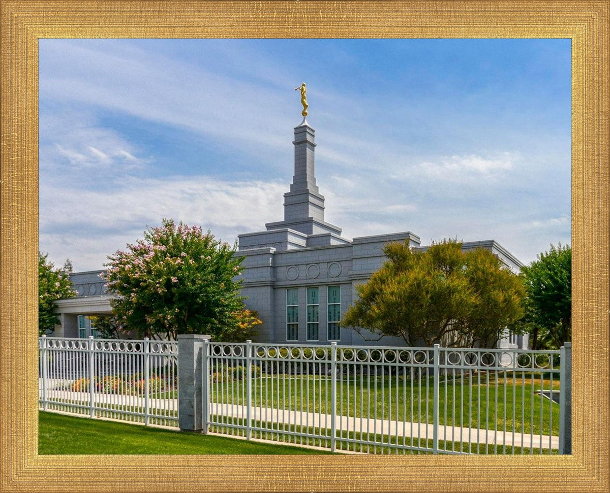Fresno Temple Summer Afternoon