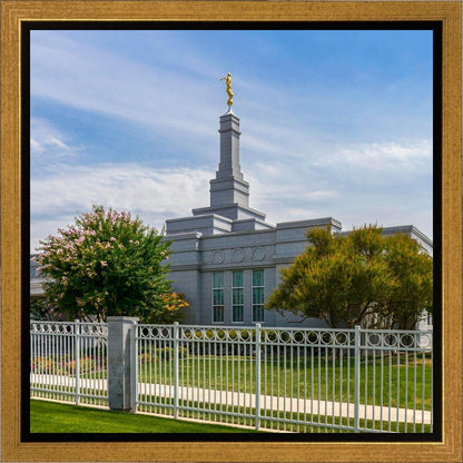 Fresno Temple Summer Afternoon Gallery Wrap