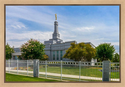 Fresno Temple Summer Afternoon Gallery Wrap