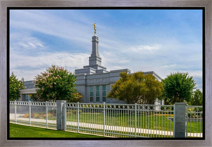 Fresno Temple Summer Afternoon Gallery Wrap