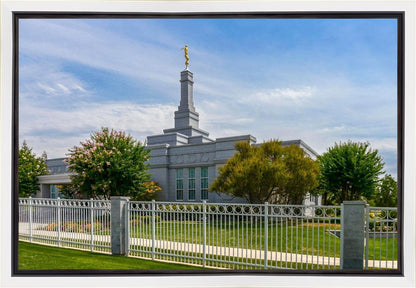 Fresno Temple Summer Afternoon Gallery Wrap