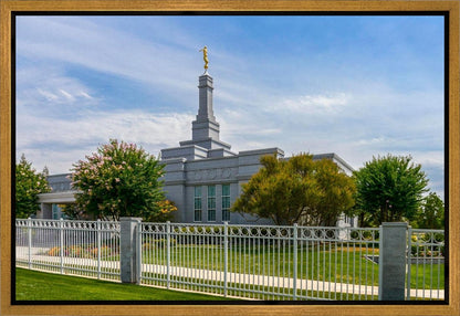 Fresno Temple Summer Afternoon Gallery Wrap