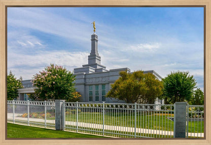 Fresno Temple Summer Afternoon Gallery Wrap