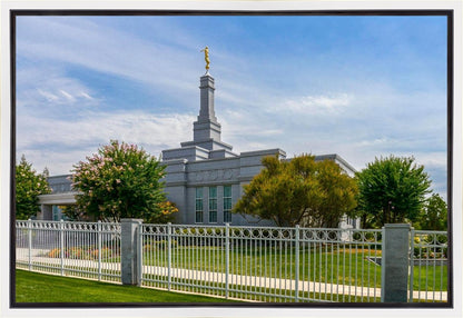 Fresno Temple Summer Afternoon Gallery Wrap