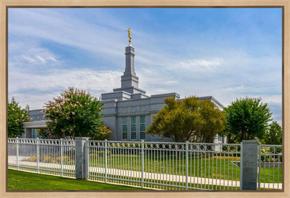 Fresno Temple Summer Afternoon Gallery Wrap