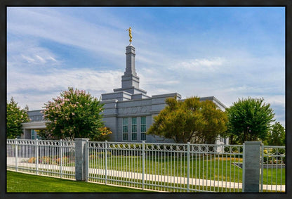 Fresno Temple Summer Afternoon Gallery Wrap