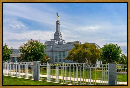 Fresno Temple Summer Afternoon Gallery Wrap