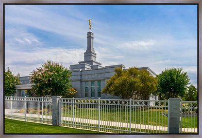 Fresno Temple Summer Afternoon Gallery Wrap