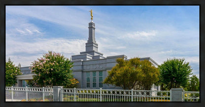 Fresno Temple Summer Afternoon Gallery Wrap