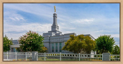 Fresno Temple Summer Afternoon Gallery Wrap
