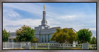 Fresno Temple Summer Afternoon Gallery Wrap