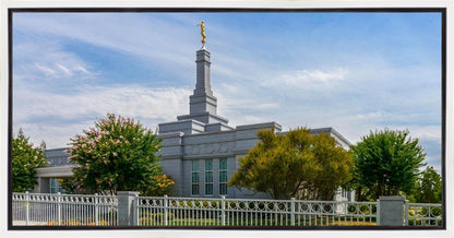 Fresno Temple Summer Afternoon Gallery Wrap