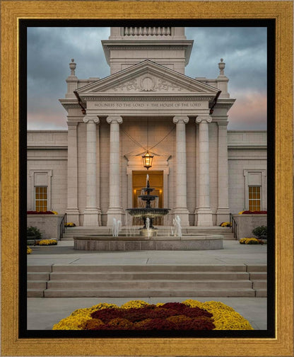 Hartford Temple Eternal Waters Gallery Wrap