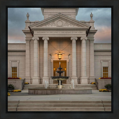 Hartford Temple Eternal Waters Gallery Wrap