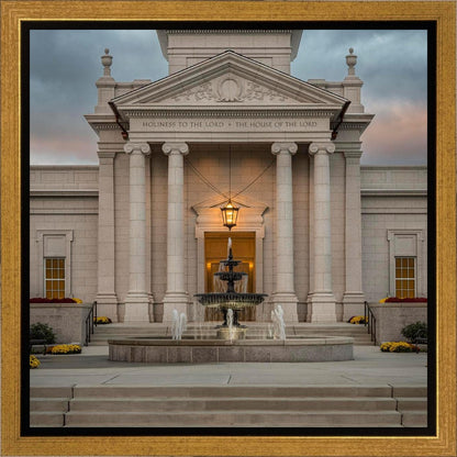 Hartford Temple Eternal Waters Gallery Wrap