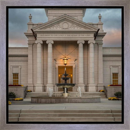 Hartford Temple Eternal Waters Gallery Wrap