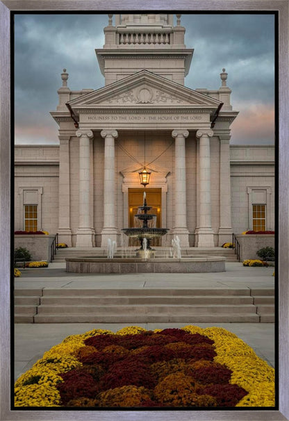 Hartford Temple Eternal Waters Gallery Wrap