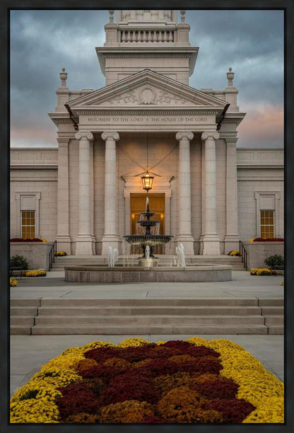 Hartford Temple Eternal Waters Gallery Wrap