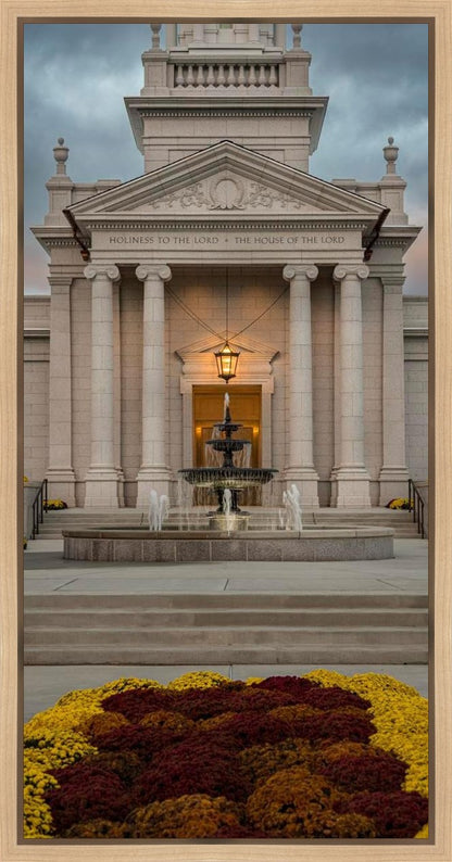 Hartford Temple Eternal Waters Gallery Wrap