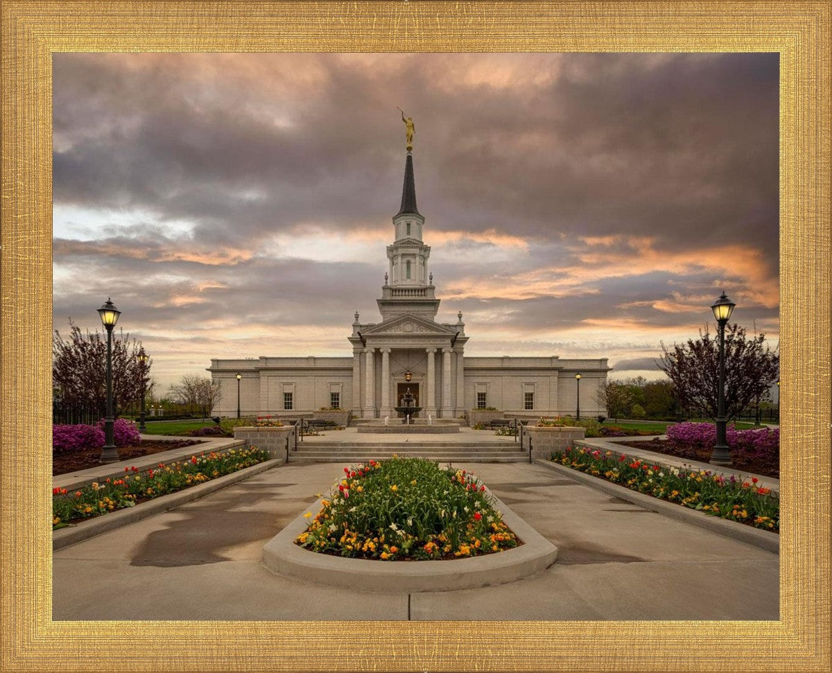 Hartford Temple Spring Storms