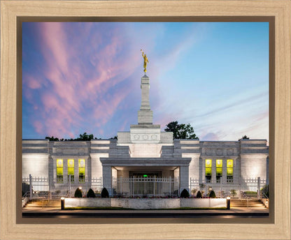 Louisville Temple Summer Evening Gallery Wrap