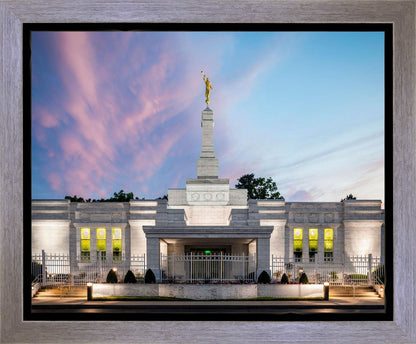 Louisville Temple Summer Evening Gallery Wrap