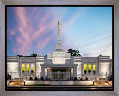 Louisville Temple Summer Evening Gallery Wrap